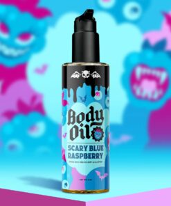 Scary Blue Raspberry Body Oil